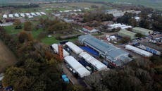 Man held at Manston asylum processing centre dies in hospital