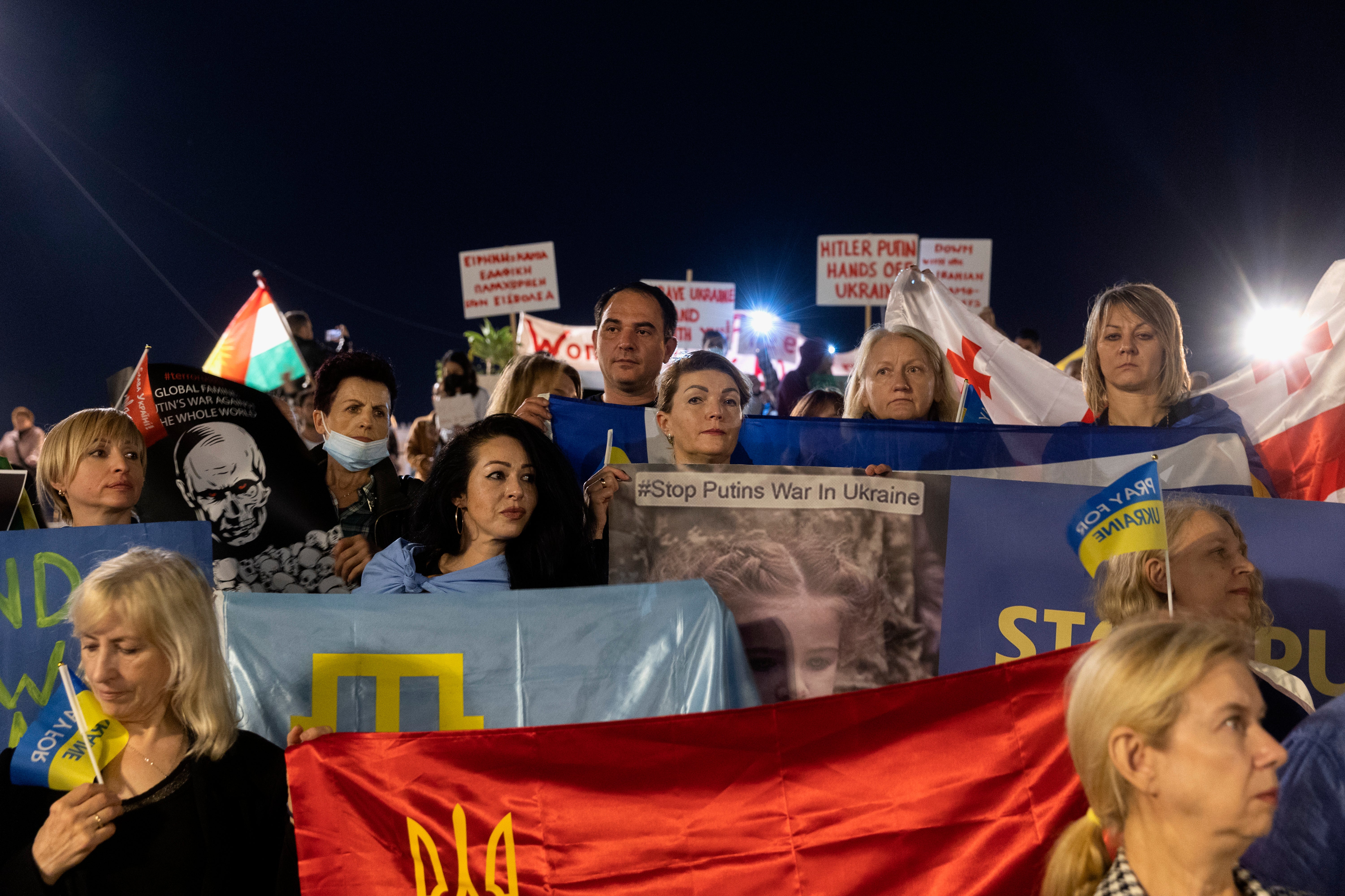 Greece Ukraine Protest