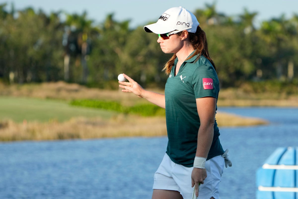 Leona Maguire shoots day’s best to tie Lydia Ko in chasing LPGA’s largest prize