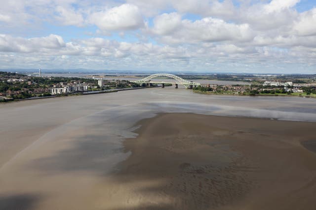 The Mersey, one of the river estuaries which have already lost freshwater intertidal zones (Alamy/PA)
