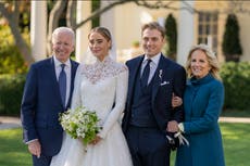 Naomi Biden wore three dresses during White House wedding