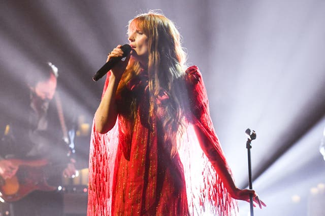 Florence Welch of Florence and the Machine (Matt Crossick/PA)