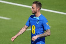 James Maddison misses England training on eve of World Cup opener with Iran