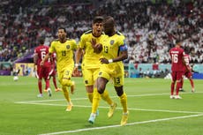 Qatar vs Ecuador LIVE: World Cup 2022 latest score, updates as Enner Valencia nets penalty after VAR no goal