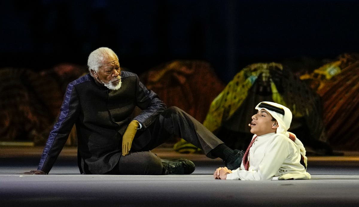 Morgan Freeman fans hurt after actor leads Qatar World Cup opening ceremony