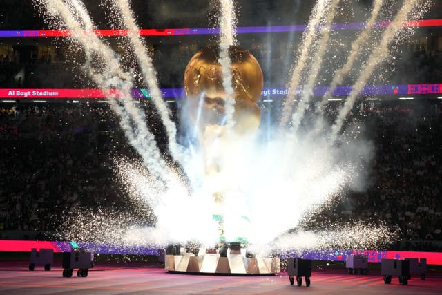 The World Cup has opened with a spectacular opening ceremony (Mike Egerton/PA)