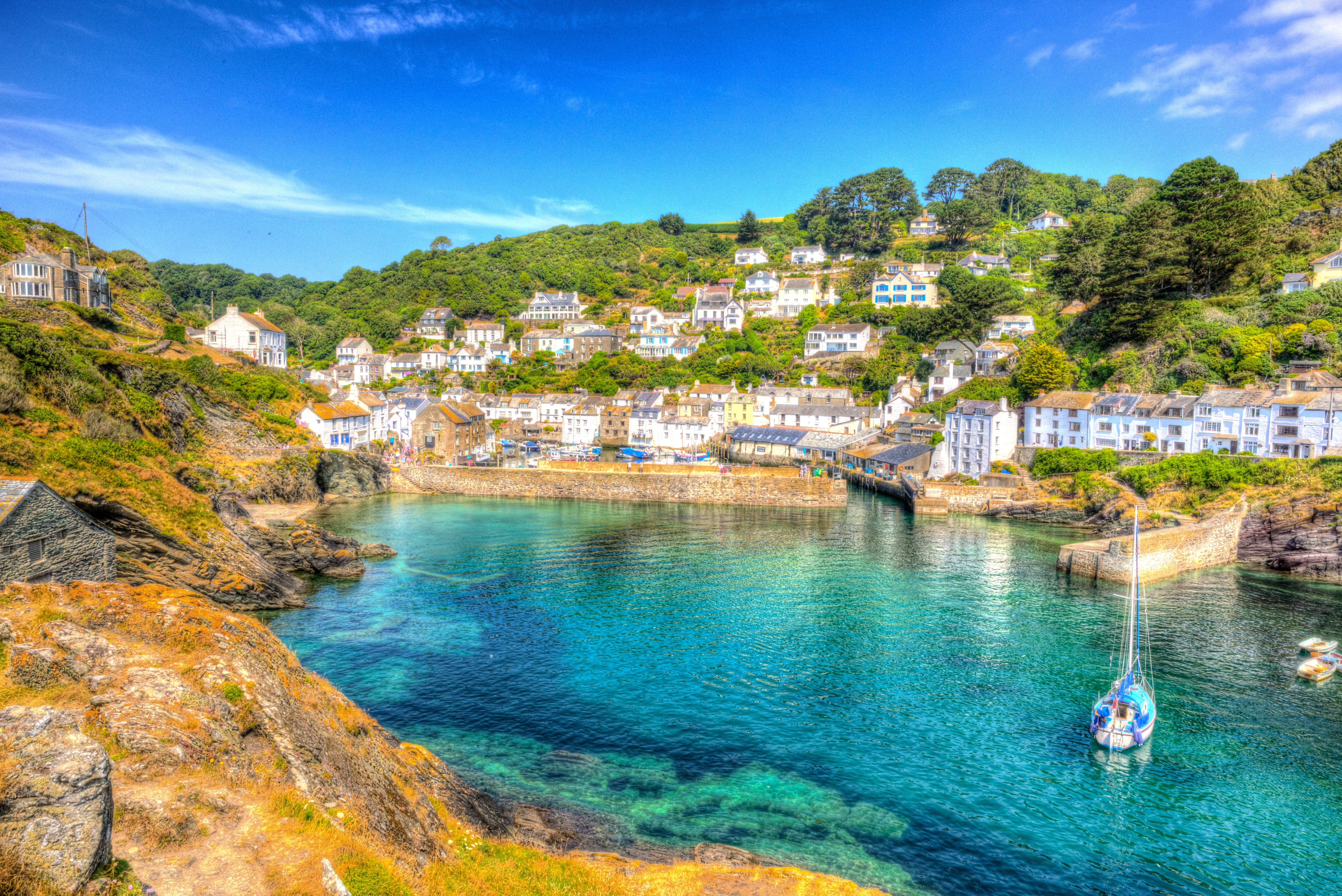 Cornwall is popular with tourists