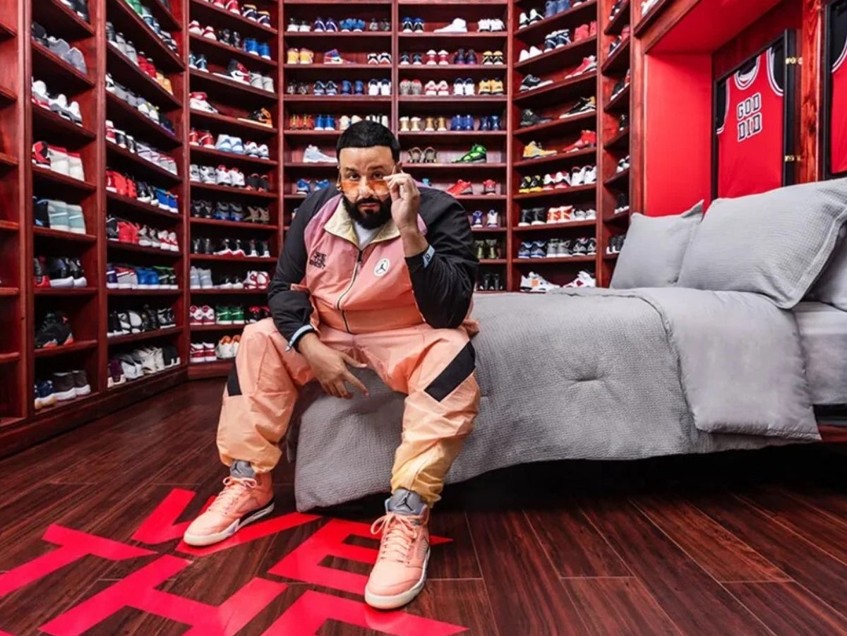Hændelse hellig møbel DJ Khaled offers fans a night inside his sneaker closet on Airbnb | The  Independent