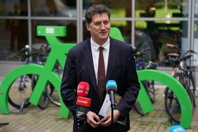 Eamon Ryan has defended Ireland’s measures to tackle climate change (Brian Lawless/PA)