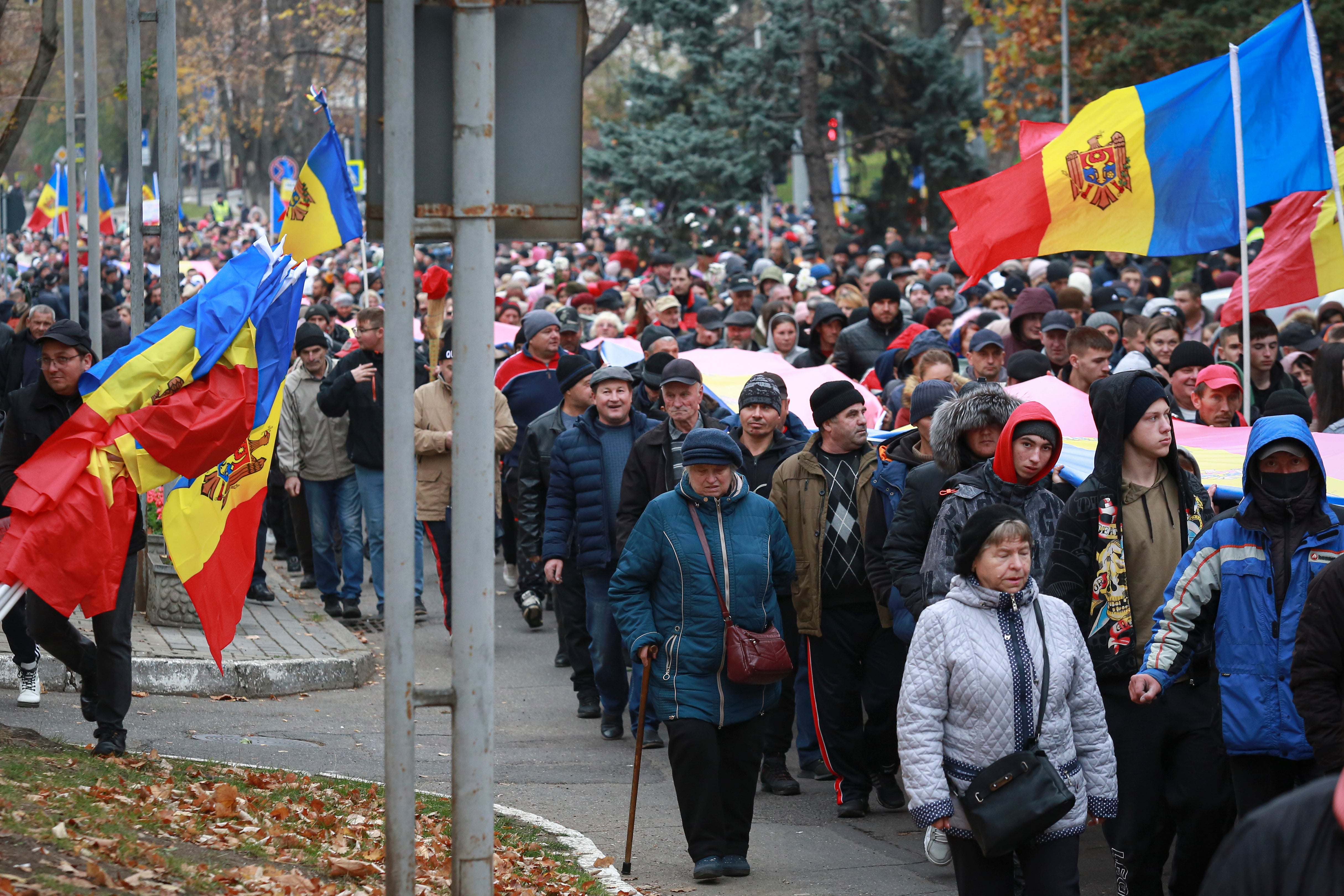 Moldova Protest