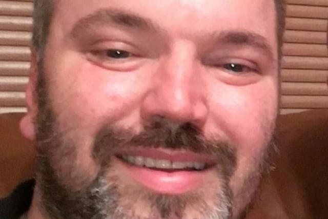 Martin Pridgeon, 44, from Grimsby, Lincolnshire, lives with MS (Martin Pridgeon/PA)