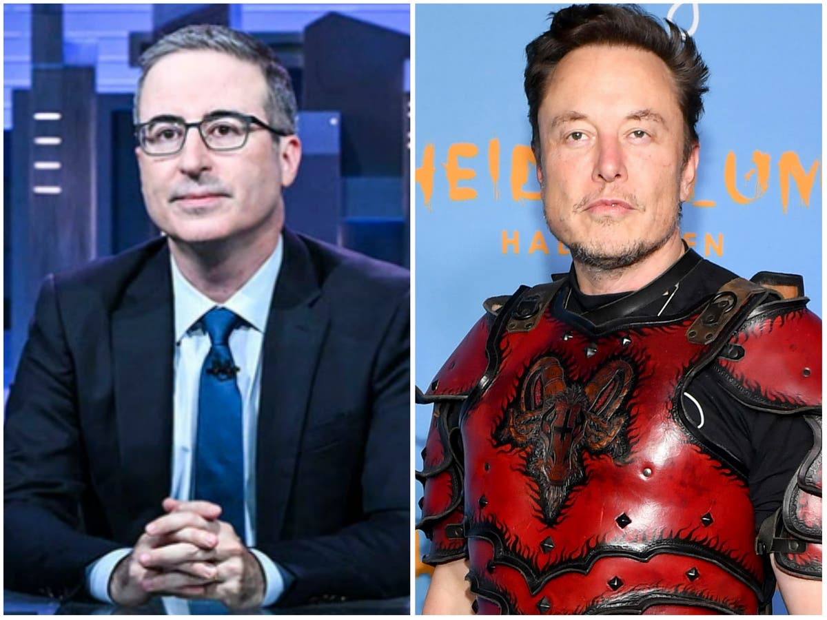 John Oliver blasts Elon Musk for &lsquo;decimating his staff and degrading Twitter&rsquo;