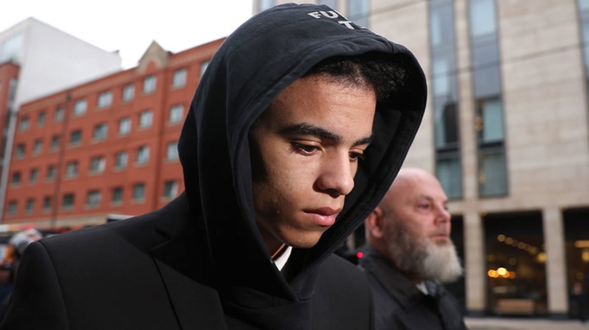 Man United footballer Mason Greenwood attends court as trial date for attempted rape charge set