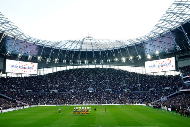 Football clubs are set to be hit with multi-million tax hikes on their stadiums (John Walton/PA)
