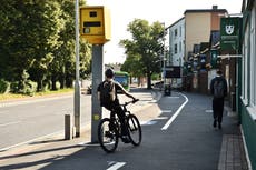 Council spends £10,000 on ‘embarrassing’ cycle lane littered with lampposts 