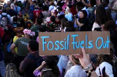 Fossil fuel lobby waged $4m disinformation campaign during climate summit, report finds