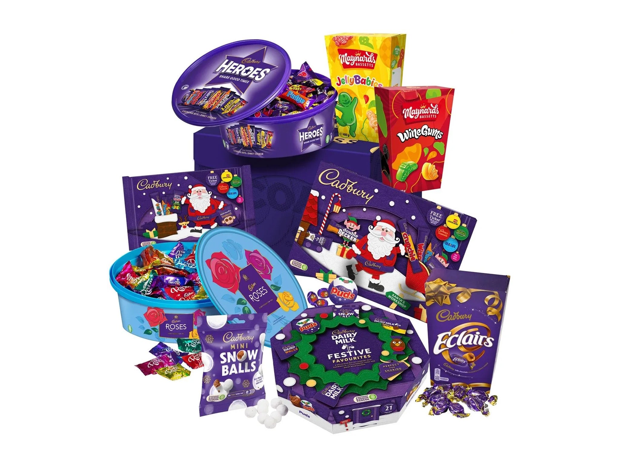 Cadbury Christmas hamper – large