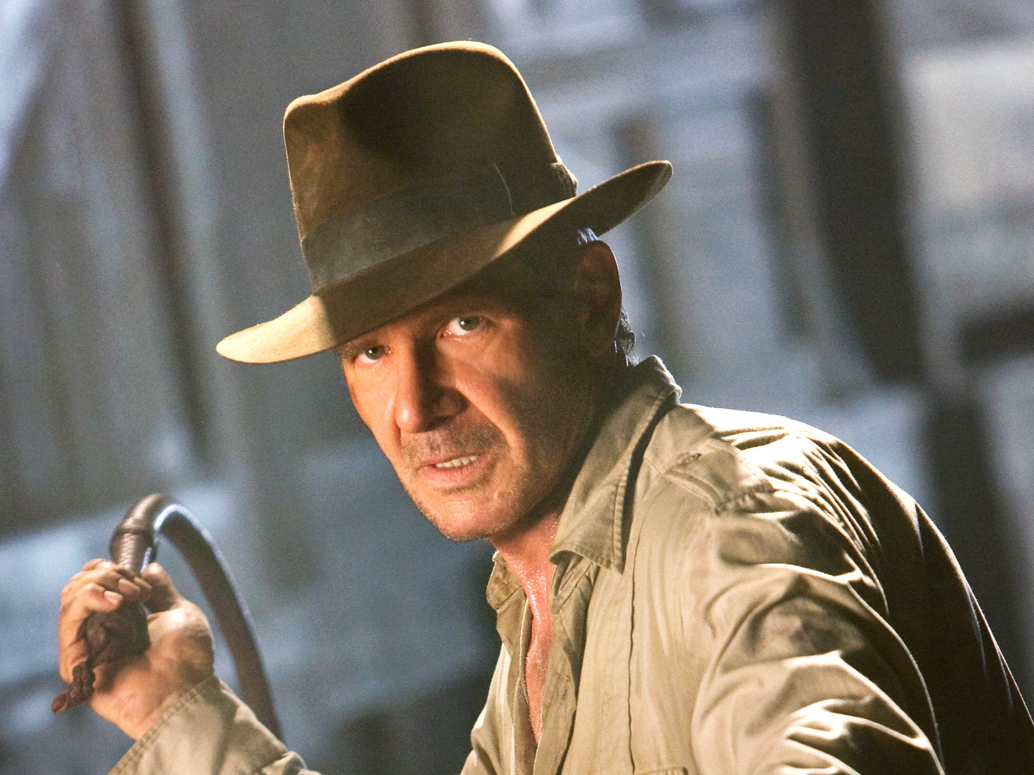 Chapéu é o bilhete: Harrison Ford em 'Indiana Jones e o Reino da Caveira de Cristal'