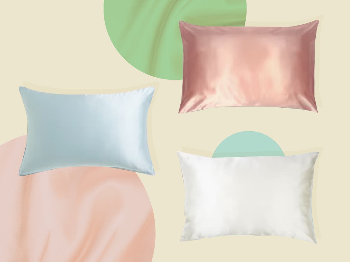 Satin Pillowcase For Hair And Skin Set Of Silk Satin Pillowcase,b | Satin  Pillowcase For Hair And Skin Set Of Silk Satin Pillowcase,b 