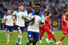 England goalscorer Bukayo Saka hails support he received after Euro 2020 ordeal