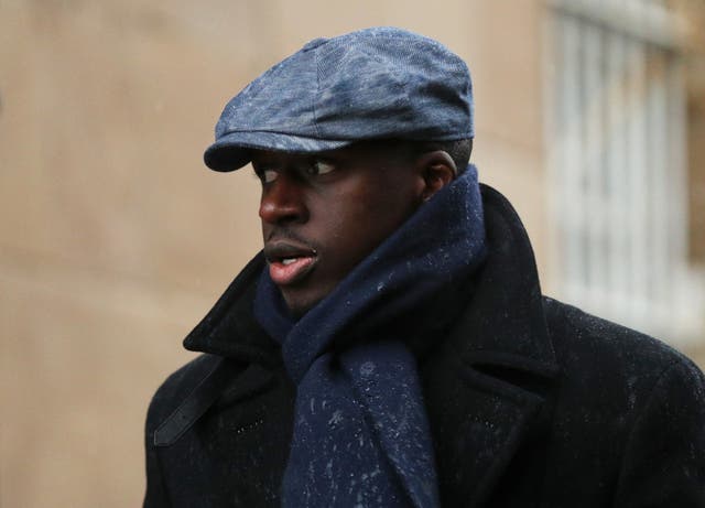 <p>Mendy outside Chester Crown Court on Monday</p>