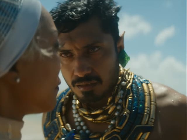 <p>Tenoch Huerta Mejía as Namor in ‘Black Panther: Wakanda Forever'</p>