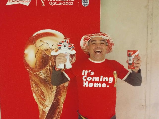 <p>An England fan says he wanted to take the whole month off work for the World Cup</p>