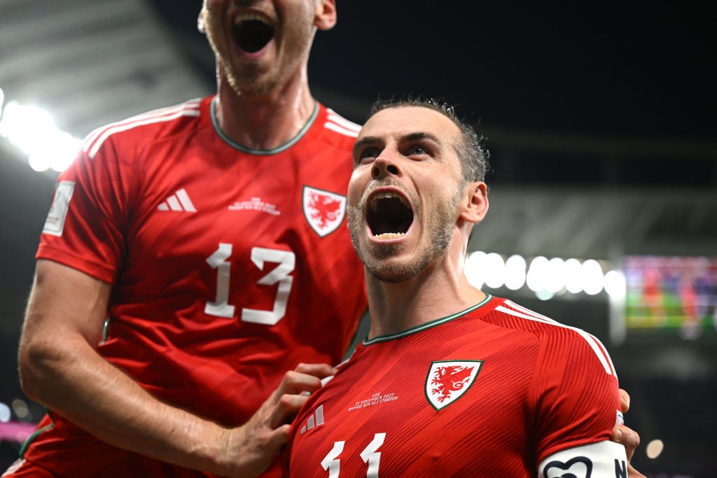 Gareth Bale equalises from the penalty spot for Wales