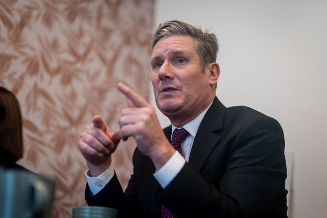 Leader of the Labour Party Sir Keir Starmer (Aaron Chown/PA)