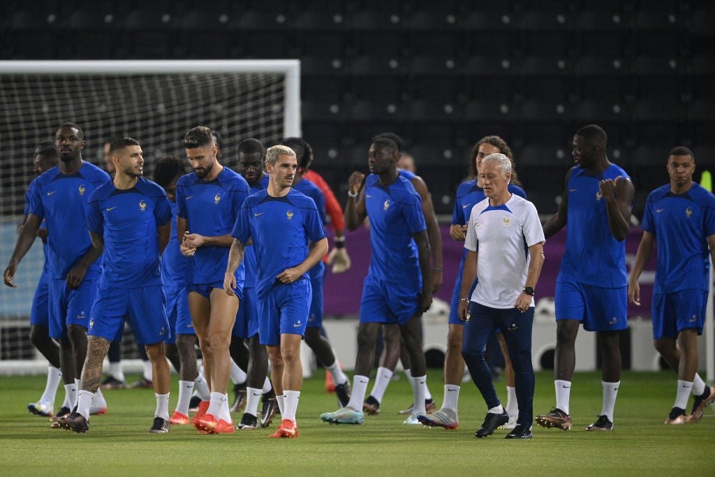 France are hoping to avoid the display of their tournament rivals