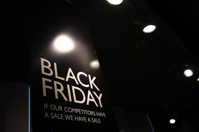 Six in 10 (60%) shoppers plan to spend more time researching and comparing prices ahead of Black Friday this year than they have previously, according to Vodafone (Yui Mok/PA)