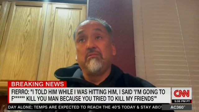 <p>Richard Fierro gave an emotional interview to CNN about how he took down the Club Q shooter</p>