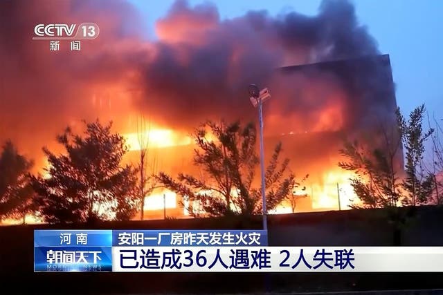China Deadly Fire
