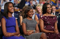 Michelle Obama pleads for paparazzi to leave her daughters alone