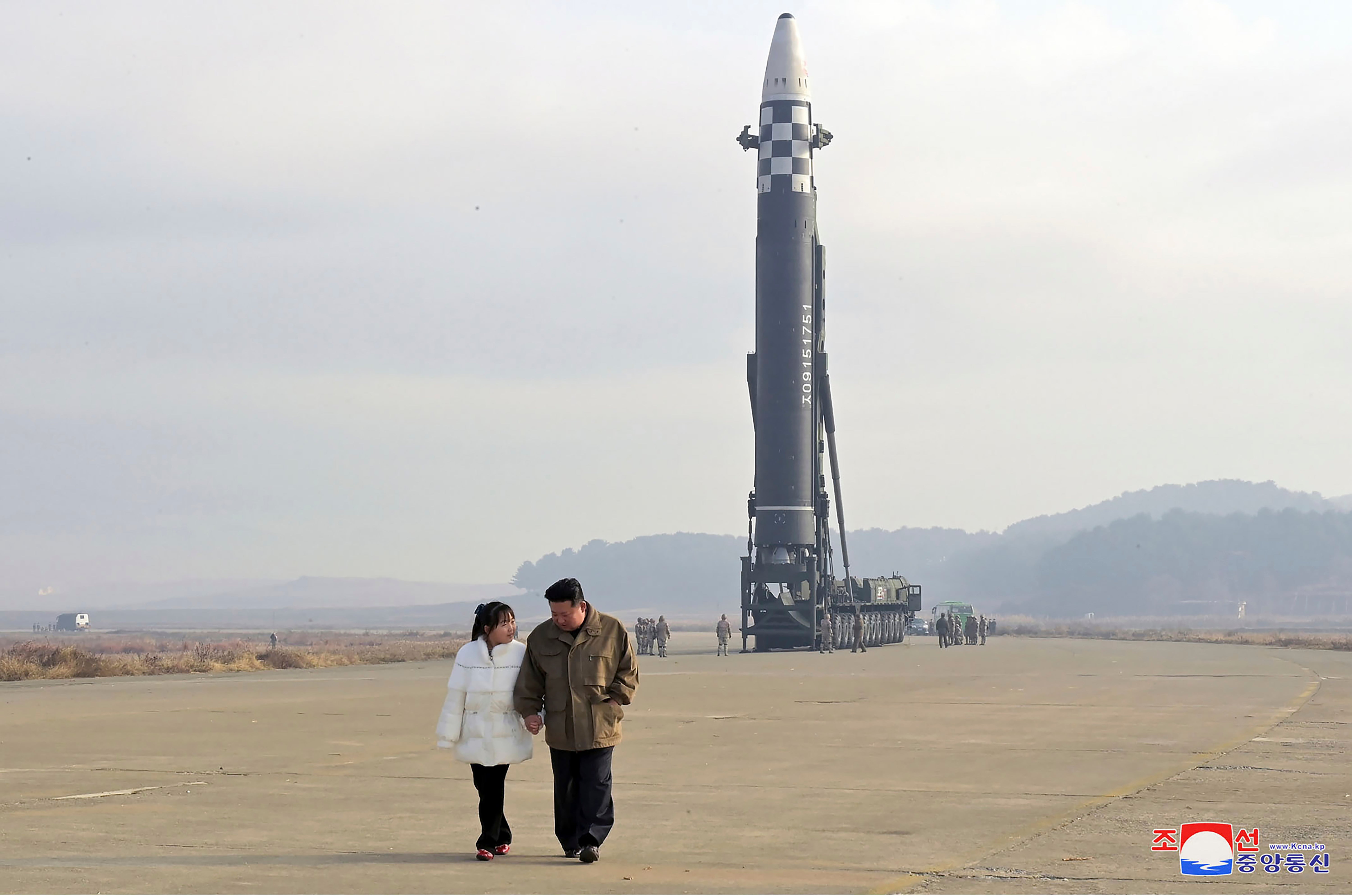 Kim Jong Un inspecting North Korea’s nuclear arsenal with his daughter