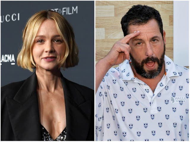 <p>Carey Mulligan Adam Sandler</p>