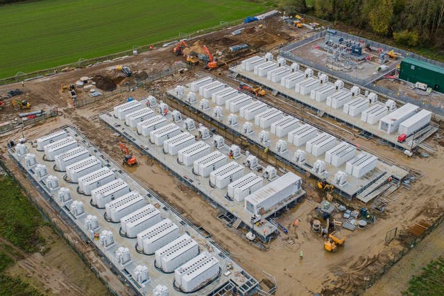 <p>Pillswood battery facility near Hull in the UK can store up to 196MWh, enough to power 300,000 homes for two hours</p>