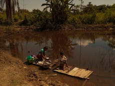 A desperate wait for water in a drying Amazon
