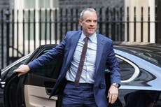 ‘Aggressive’ Dominic Raab hit by more formal complaints over bullying allegations