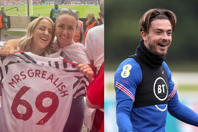 Viral sensation Darcie Philp spoke about the Manchester City player’s first World Cup goal and becoming Mrs Grealish (Darcie Philp/PA)