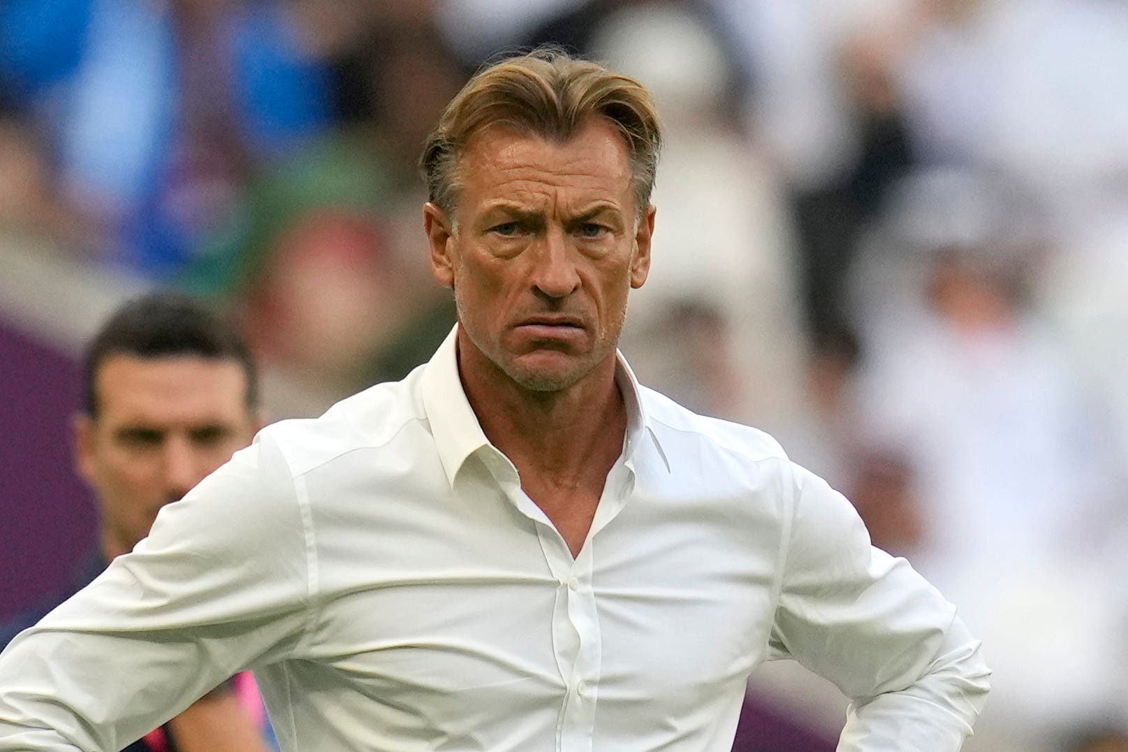 Herve Renard, the head coach of Saudi Arabia in FIFA World Cup