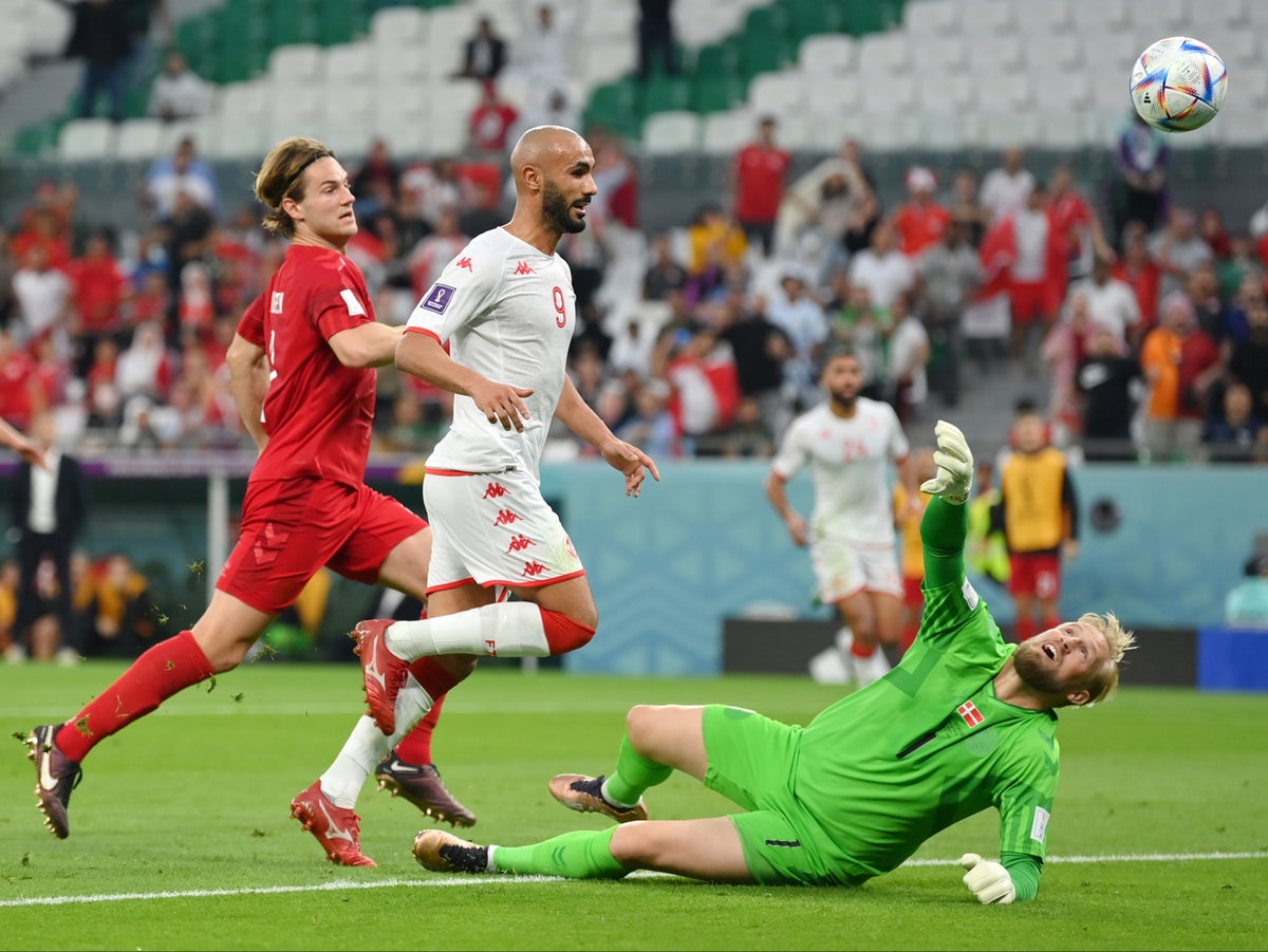 Denmark vs Tunisia player ratings: Kasper Schmeichel…