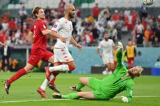 Denmark vs Tunisia player ratings: Kasper Schmeichel save proves key in goalless Group D draw