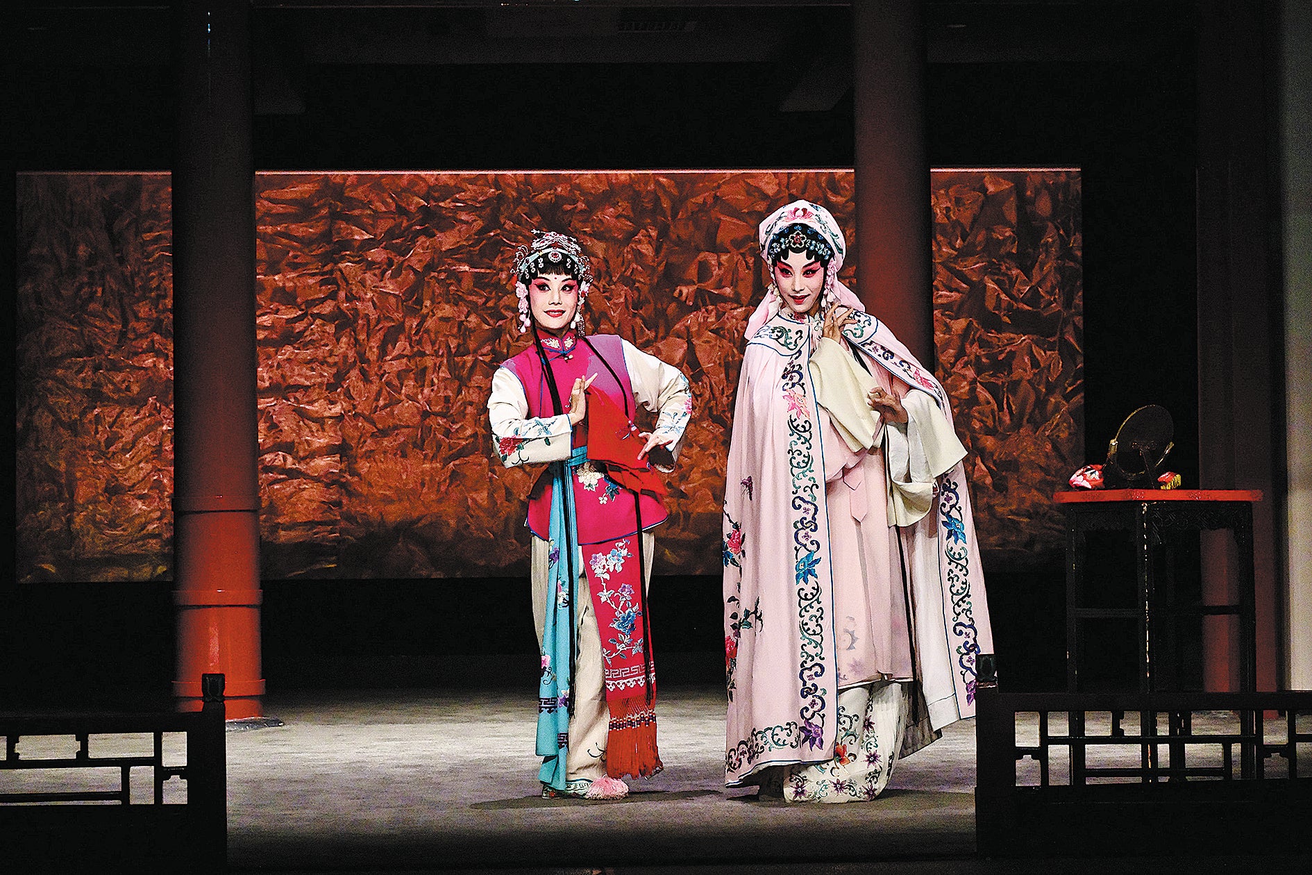 Kunqu Opera, one of the oldest traditional Chinese art forms, combines singing, dancing and acting