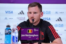 Players are being ‘controlled’ at Qatar World Cup, says Belgium defender Jan Vertonghen