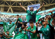 Saudi Arabia declares public holiday after shock World Cup win over Argentina