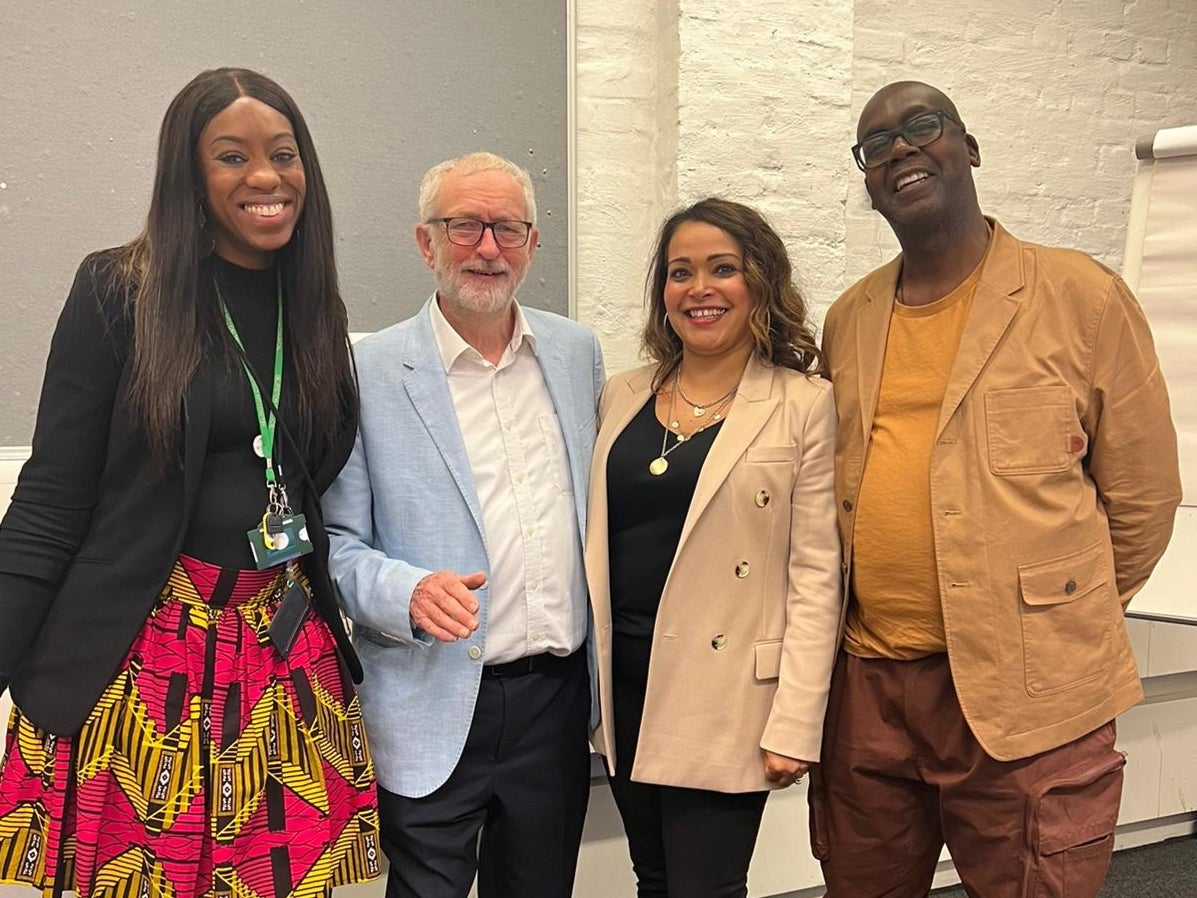 Jeremy Corbyn at the Being Black in Islington event