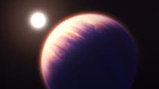 Scientists spot entirely new details on distant planet using Nasa James Webb Space Telescope