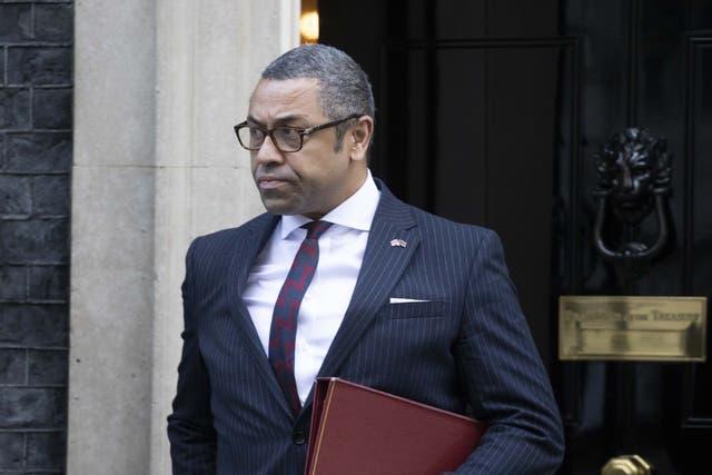 <p>James Cleverly has been accused of ‘burying bad news’ </p>