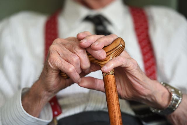 More than 11.6 million pensioners will start to receive up to £600 from Wednesday to help with their energy bills this winter (picture posed by model/Joe Giddens/PA)